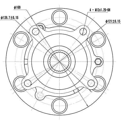Z89280R — ZIKMAR — Wheel Hub