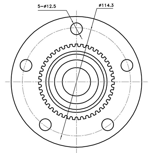 Z89282R — ZIKMAR — Wheel Hub