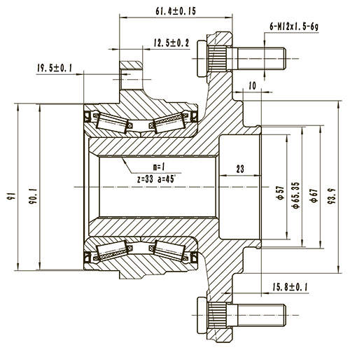 Z89284R — ZIKMAR — Wheel Hub