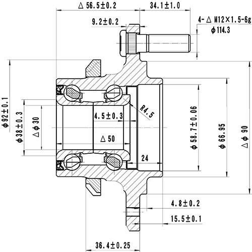 Z89286R — ZIKMAR — Wheel Hub