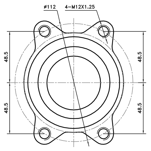 Z89287R — ZIKMAR — Wheel Hub