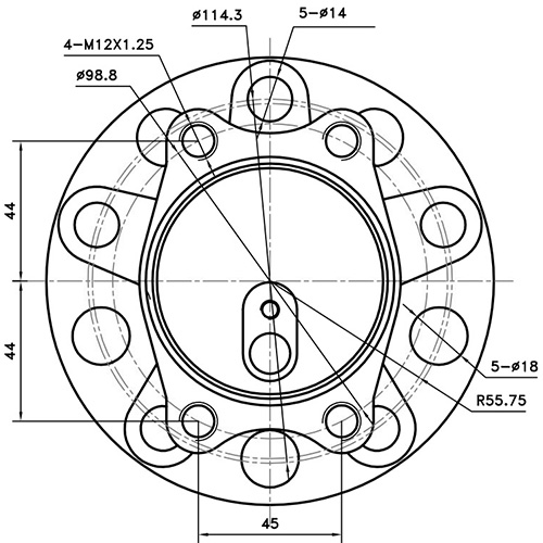 Z89344R — ZIKMAR — Wheel Hub
