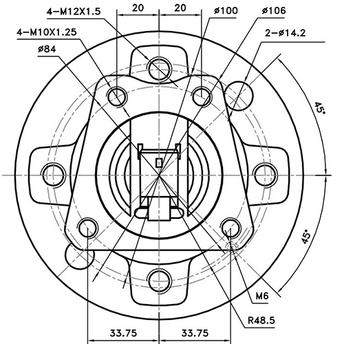 Z89348R — ZIKMAR — Wheel Hub