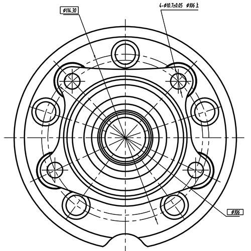 Z89353R — ZIKMAR — Wheel Hub