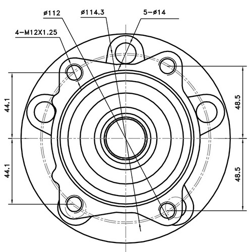 Z89354R — ZIKMAR — Wheel Hub