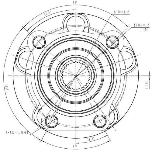 Z89359R — ZIKMAR — Wheel Hub