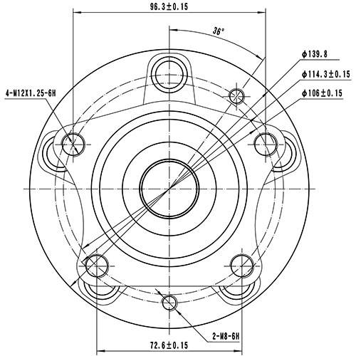 Z89370R — ZIKMAR — Wheel Hub