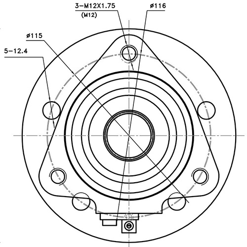 Z89372R — ZIKMAR — Wheel Hub