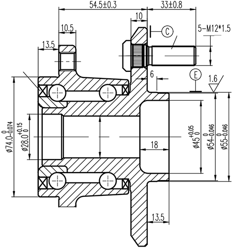 Z89374R — ZIKMAR — Wheel Hub
