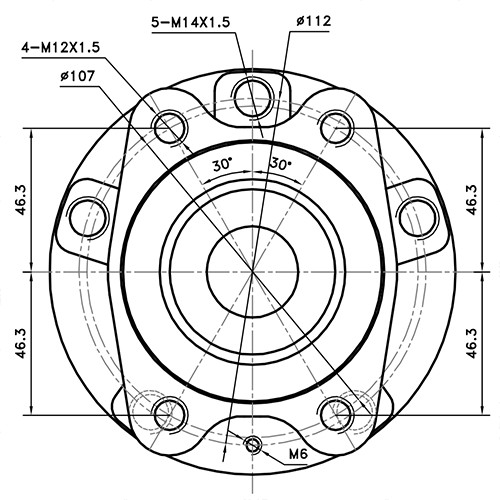 Z89375R — ZIKMAR — Wheel Hub