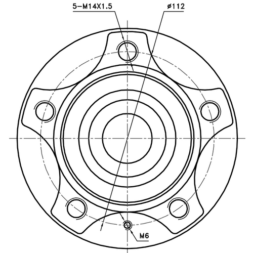 Z89376R — ZIKMAR — Wheel Hub