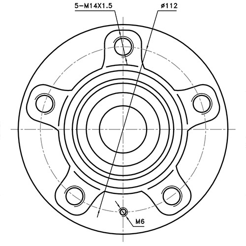 Z89380R — ZIKMAR — Wheel Hub