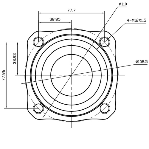 Z89399R — ZIKMAR — Wheel Hub