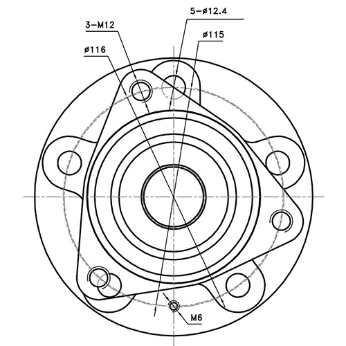 Z89414R — ZIKMAR — Wheel Hub