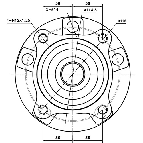 Z89417R — ZIKMAR — Wheel Hub