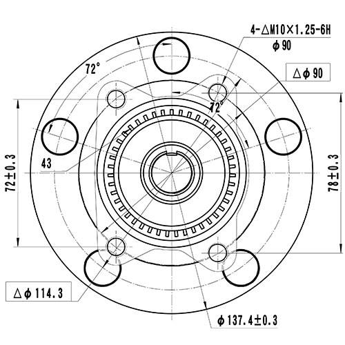 Z89420R — ZIKMAR — Wheel Hub