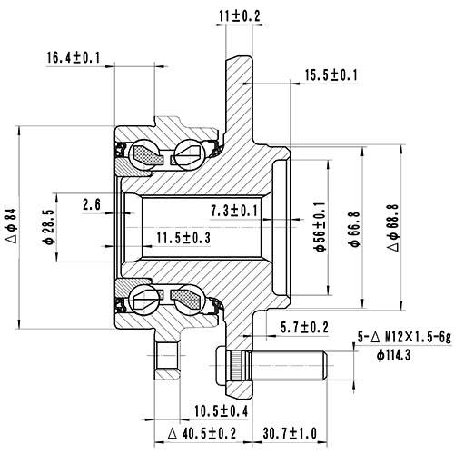 Z89423R — ZIKMAR — Wheel Hub