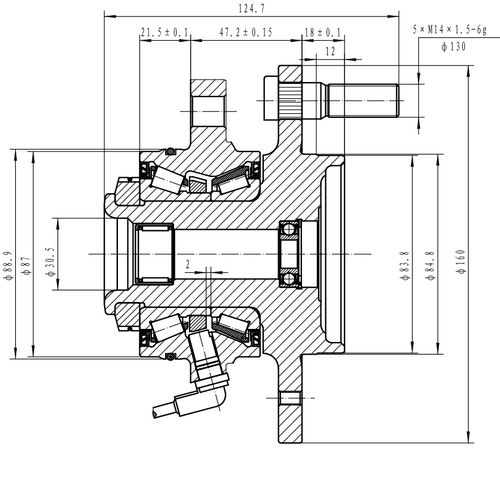 Z89431R — ZIKMAR — Wheel Hub