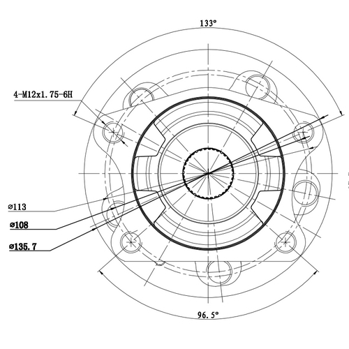 Z89460R — ZIKMAR — Wheel Hub