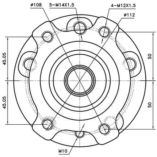 Z89462R — ZIKMAR — Wheel Hub
