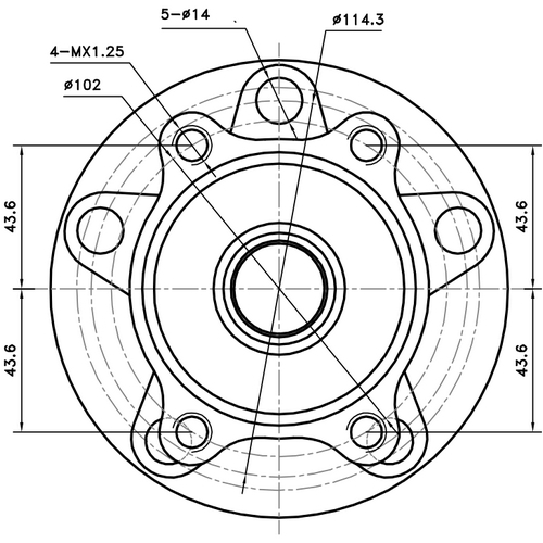 Z89469R — ZIKMAR — Wheel Hub