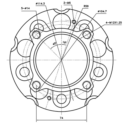 Z89475R — ZIKMAR — Wheel Hub