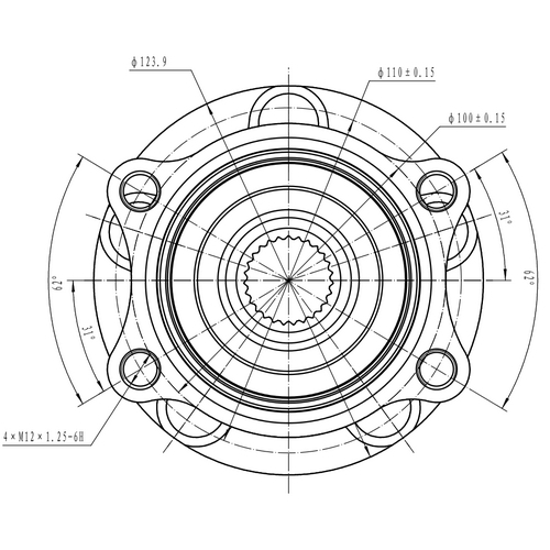 Z89486R — ZIKMAR — Wheel Hub