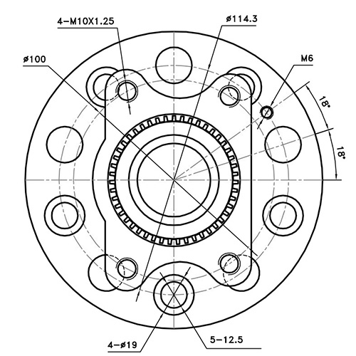 Z89492R — ZIKMAR — Wheel Hub
