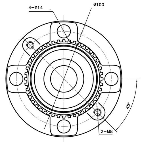 Z89573R — ZIKMAR — Wheel Hub