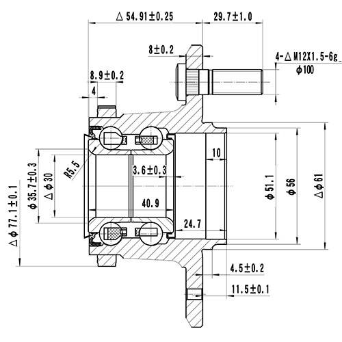 Z89579R — ZIKMAR — Wheel Hub