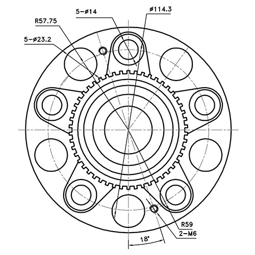 Z89581R — ZIKMAR — Wheel Hub