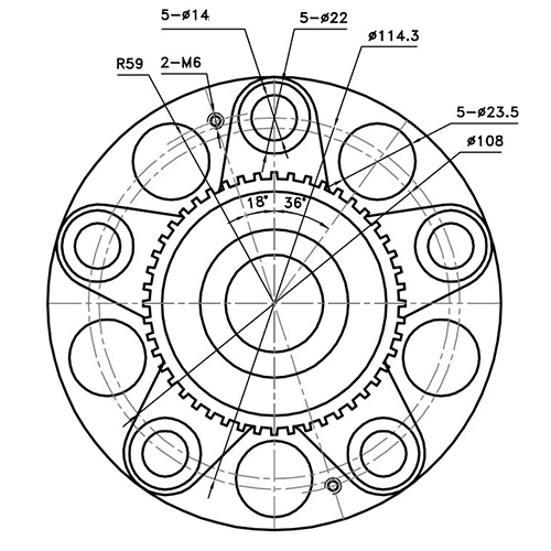 Z89587R — ZIKMAR — Wheel Hub