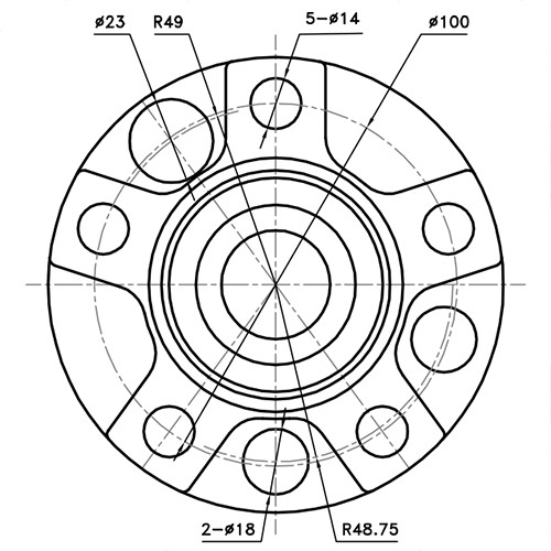 Z89598R — ZIKMAR — Wheel Hub