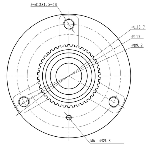 Z89610R — ZIKMAR — Wheel Hub