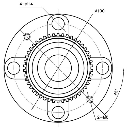 Z89613R — ZIKMAR — Wheel Hub