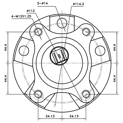 Z89618R — ZIKMAR — Wheel Hub