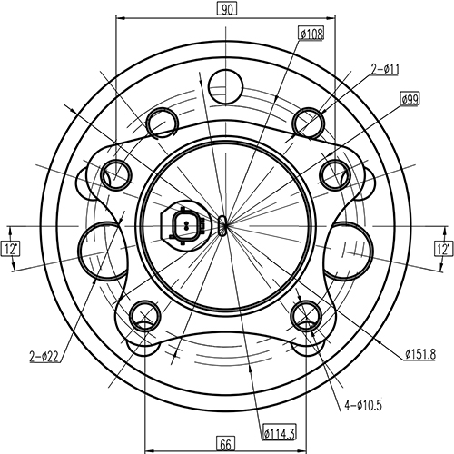 Z89648R — ZIKMAR — Wheel Hub
