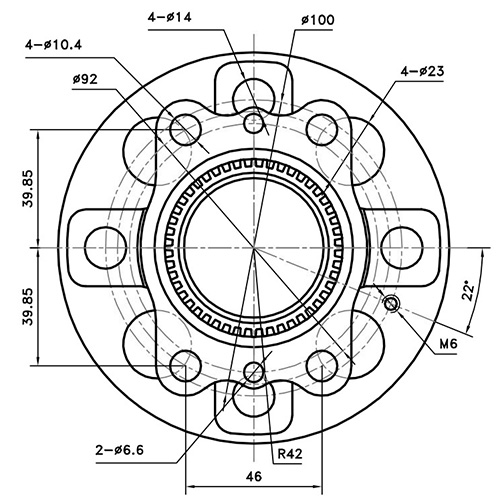 Z89661R — ZIKMAR — Wheel Hub