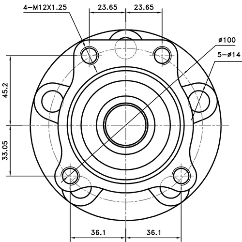 Z89688R — ZIKMAR — Wheel Hub