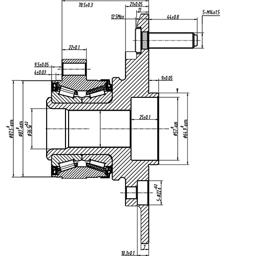 Z89872R — ZIKMAR — Wheel Hub
