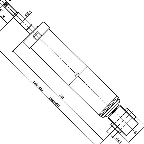 Z97280R — ZIKMAR — Shock Absorber Rear