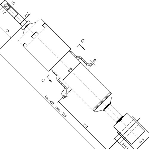 Z97300R — ZIKMAR — Shock Absorber Front