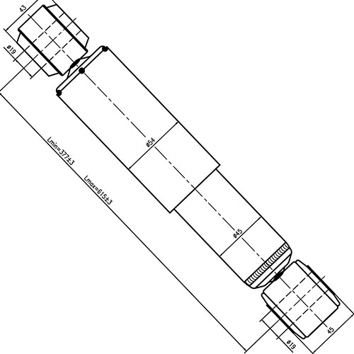 Z97381R — ZIKMAR — Shock Absorber Rear