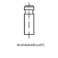Z17551R — ZIKMAR — Engine valve