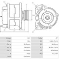 Z28541R — ZIKMAR — Alternator