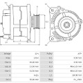 Z28575R — ZIKMAR — Alternator