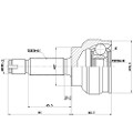 Z87205R — ZIKMAR — CV Joint Kit, Outer