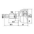 Z87252R — ZIKMAR — CV Joint Kit, Outer