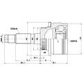 Z87256R — ZIKMAR — CV Joint Kit, Outer