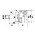 Z87302R — ZIKMAR — CV Joint Kit, Outer